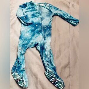 Blue Starry Night bamboo sleeper